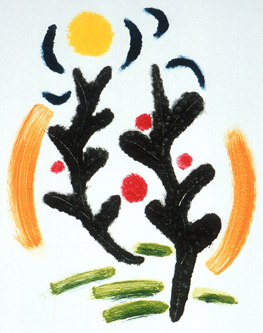 Trees and Sun