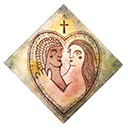 Man Woman and a Cross